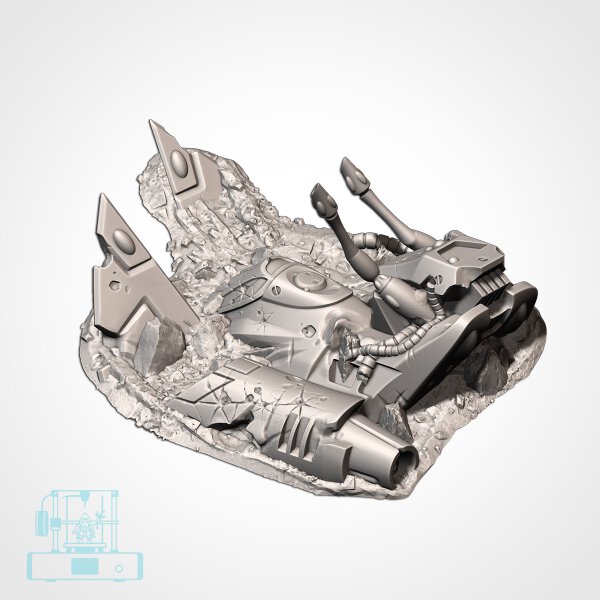Xenos Crashed Ships - Crashed Ship 03