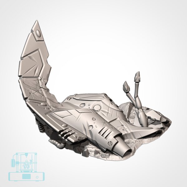 Xenos Crashed Ships - Crashed Ship 04