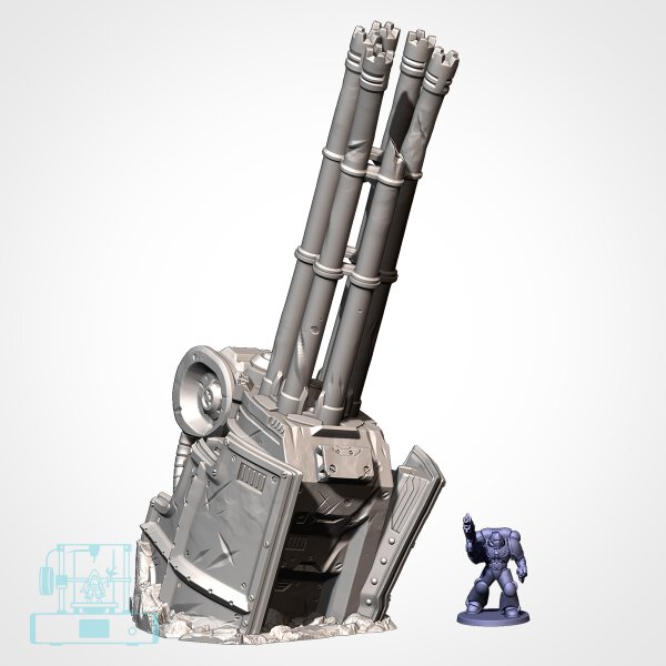 Mega Titan Destroyed - Titan Arm Weapon A