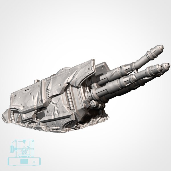 Mega Titan Destroyed - Shoulder Weapon
