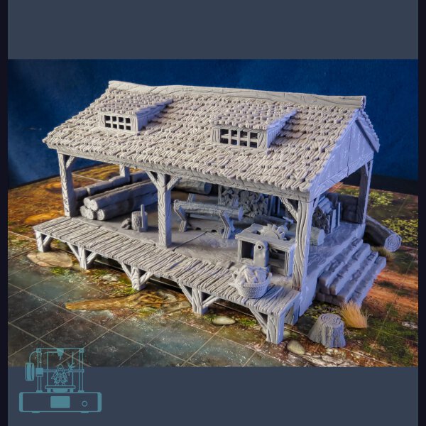 Mittelalter/Fantasy: Sägewerk