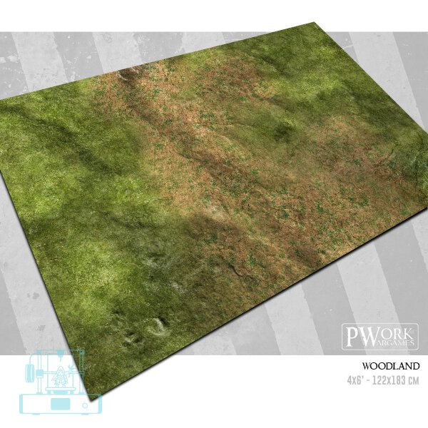 Spielmatte: Woodland - 4x4 - Neopren