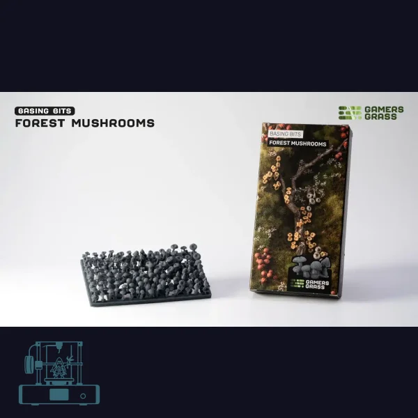 Forest Mushrooms Basing Bits
