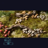 Forest Mushrooms Basing Bits