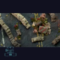 Sandbag Barricades Basing Bits