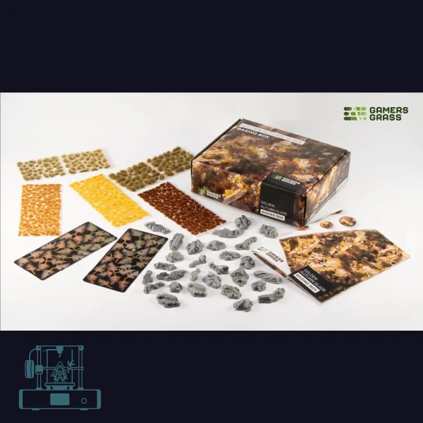 Golden Autumn Glade Basing Box