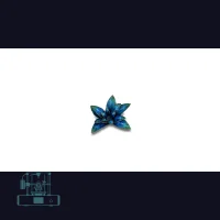 Alien Rosette Laser Plant