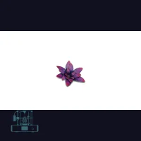 Alien Rosette Laser Plant