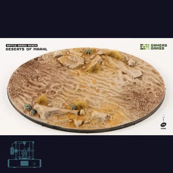 Deserts of Maahl Bases, Oval 170mm (x1)