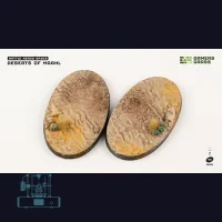Deserts of Maahl Bases, Oval 90mm (x2)