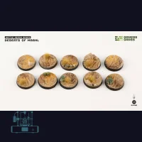 Deserts of Maahl Bases, Round 25mm (x10)