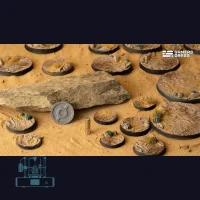 Deserts of Maahl Bases, Round 25mm (x10)