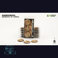 Deserts of Maahl Bases, Round 50mm (x3)