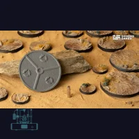 Deserts of Maahl Bases, Round 60mm (x2)