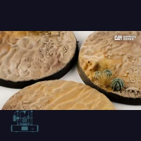 Deserts of Maahl Bases, Round 60mm (x2)