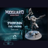 Sigrunn The Viking (75mm scale)