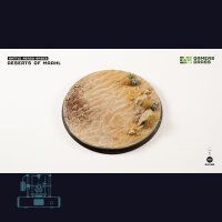 Deserts of Maahl Bases, Round 80mm (x1)