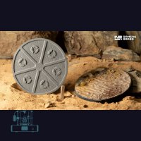 Deserts of Maahl Bases, Round 80mm (x1)