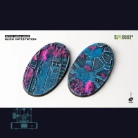 Alien Infestation Bases, Oval 90mm (x2)