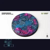 Alien Infestation Bases, Round 100mm (x1)