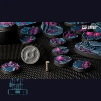 Alien Infestation Bases, Round 25mm (x10)