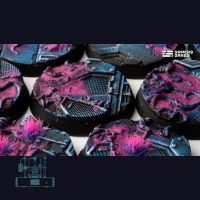 Alien Infestation Bases, Round 32mm (x8)