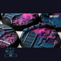 Alien Infestation Bases, Round 40mm (x5)