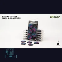 Alien Infestation Bases, Round 40mm (x5)