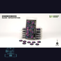 Alien Infestation Bases, Round 28mm (x8)