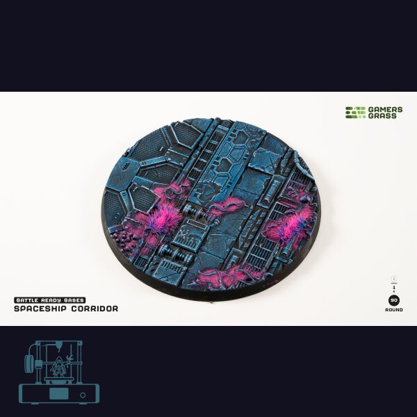 Alien Infestation Bases, Round 90mm (x1)