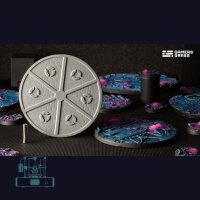 Alien Infestation Bases, Round 90mm (x1)