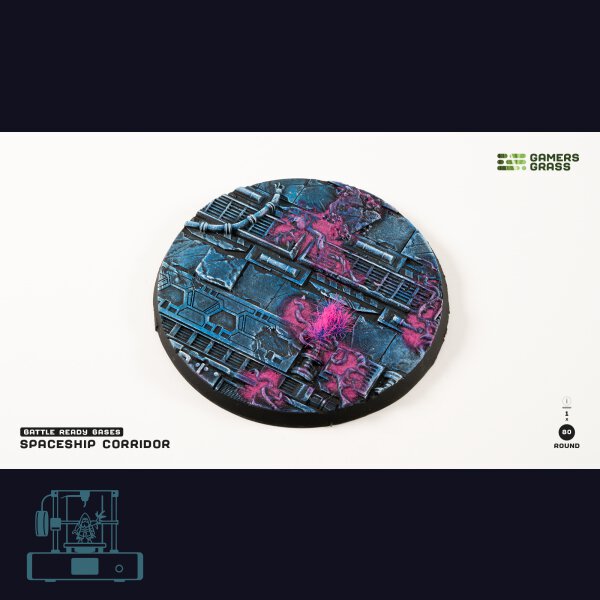 Alien Infestation Bases, Round 80mm (x1)