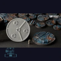 Spaceship Corridor Bases, Round 60mm (x2)