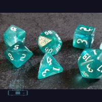Würfelset (Farbe Green Lake Blue)