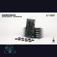 Spaceship Corridor Bases, Round 25mm (x10)