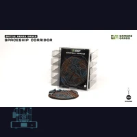 Spaceship Corridor Bases, Round 100mm (x1)