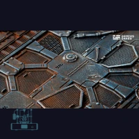 Spaceship Corridor Bases, Oval 170mm (x1)