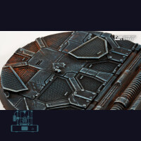 Spaceship Corridor Bases, Round 80mm (x1)