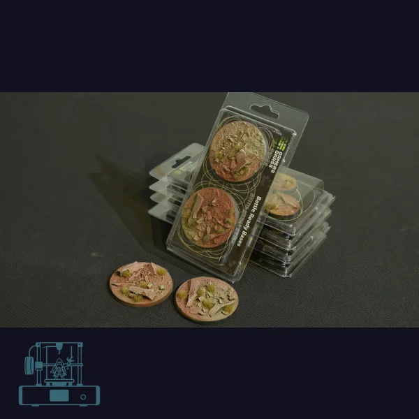Badlands Bases, Round 60mm (x2)
