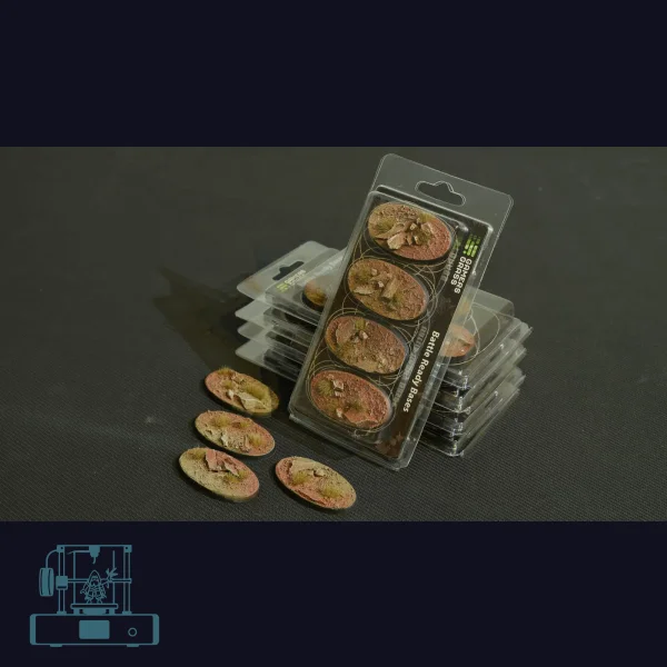 Badlands Bases, Oval 60mm (x4)