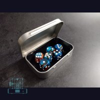 Würfelset (Farbe Blau Kaffee Braun)