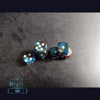 Würfelset (Farbe Blau Kaffee Braun)