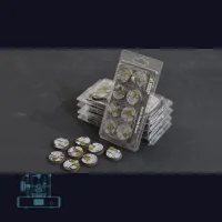 Temple Bases, Round 32mm (x8)