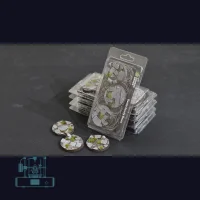 Temple Bases, Round 50mm (x3)