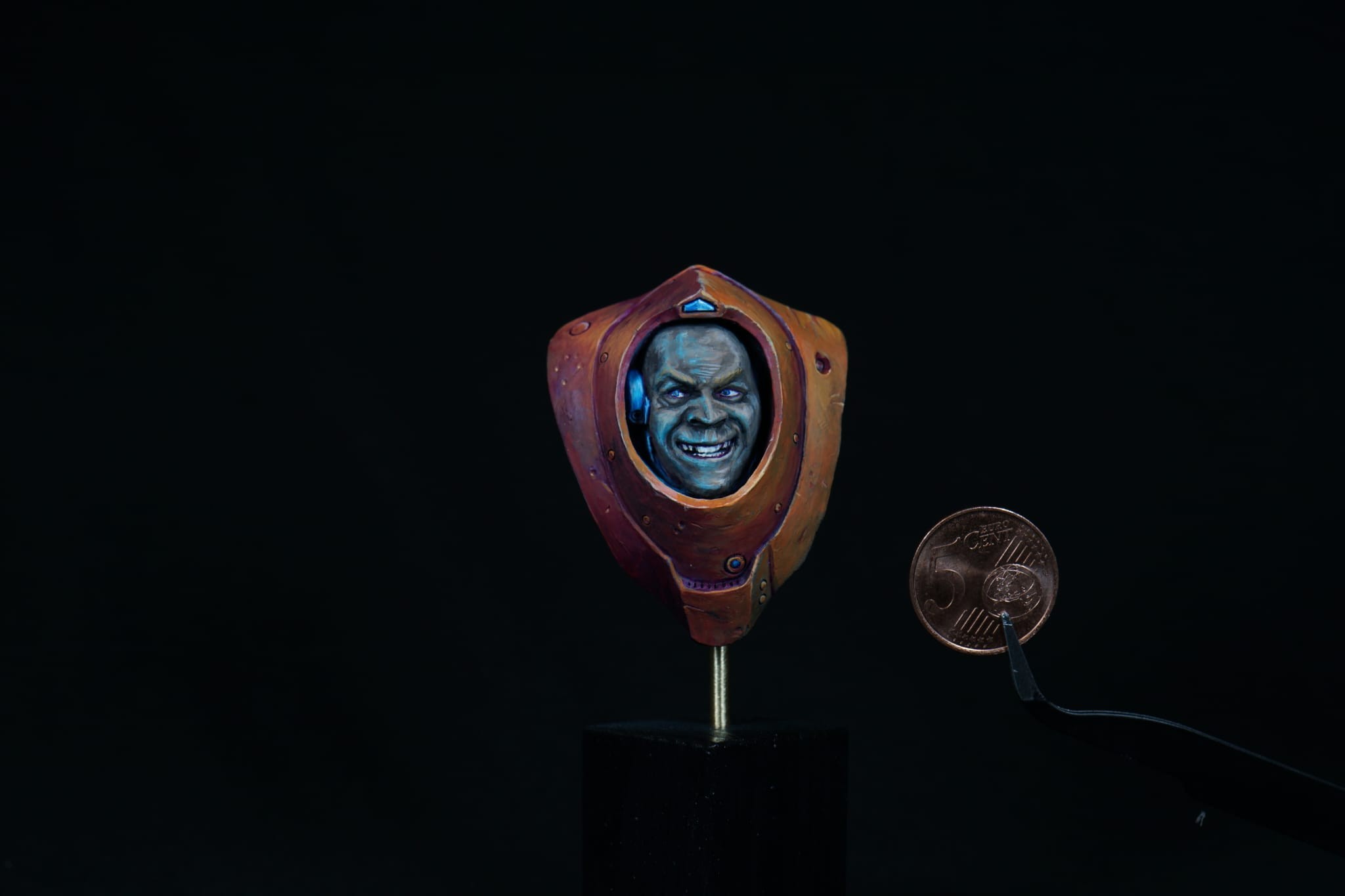 Büste bemalt von Timo